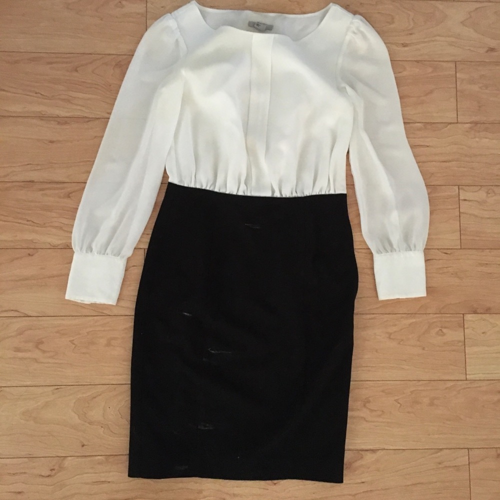 H&M skirt and long sleeve shirt